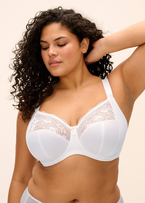 Elomi Morgan Plain White Full Cup UW Bra